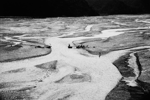 Népal Riviere Kali Gandaki 1979